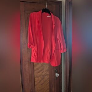 Women's Red Blazer